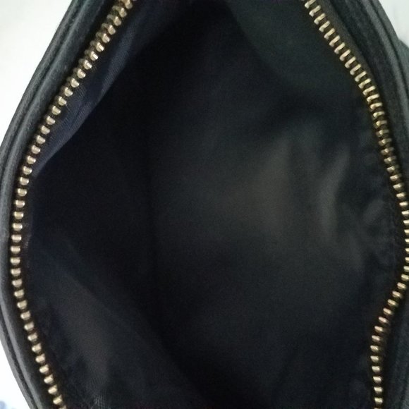 "Morgan" Faux Leather Gold Tone Hardware Crossbody - Picture 5 of 5